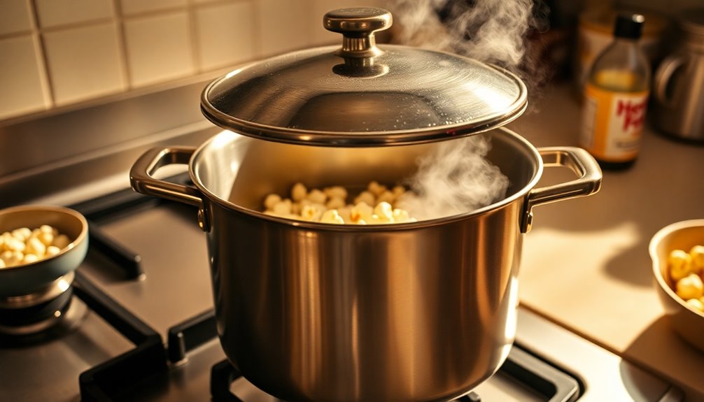 cover the pot tightly