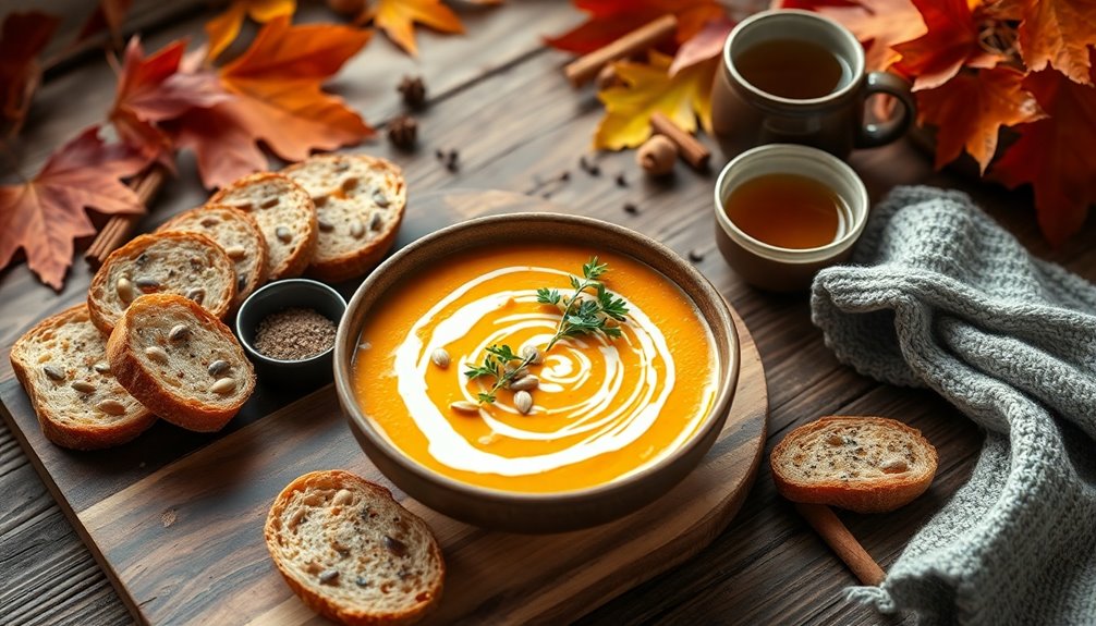 creamy pumpkin soup recipe