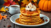 delicious autumn inspired breakfast treat