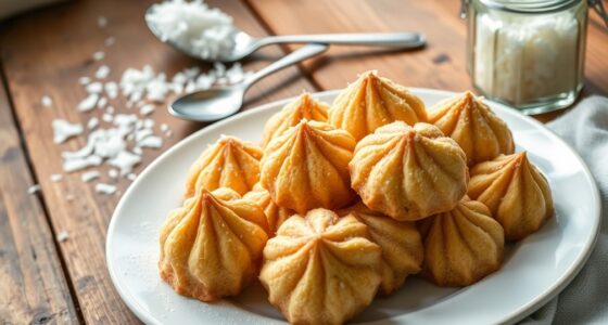 delicious coconut flavored cookies