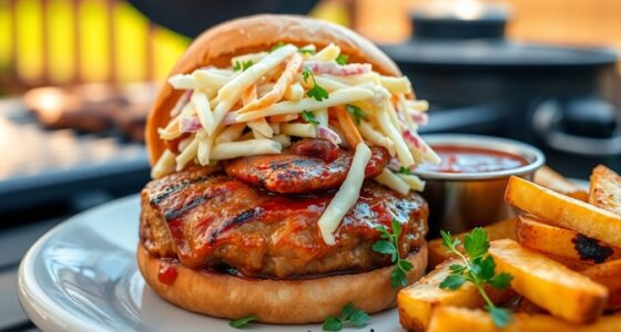 delicious pork burger recipe