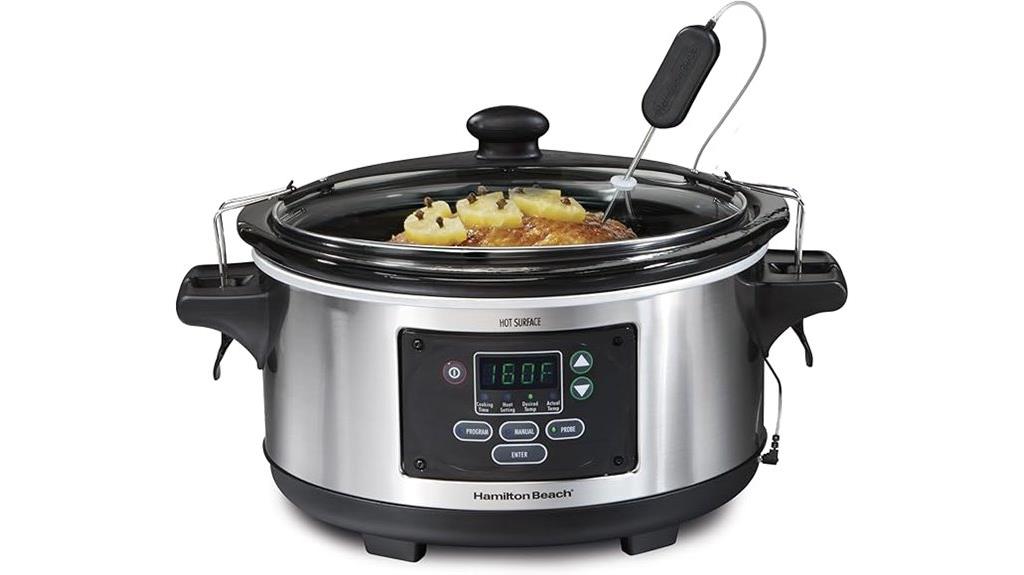 digital programmable slow cooker