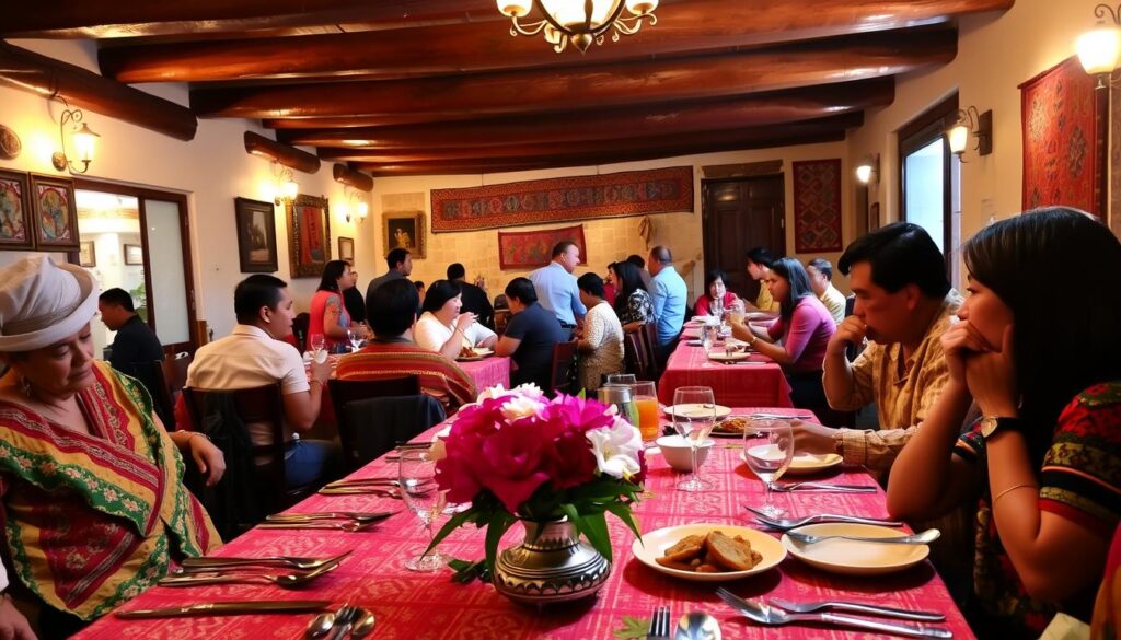 dining etiquette in Peru