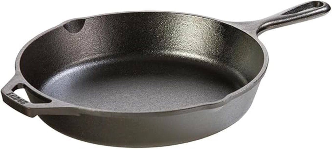 durable cast iron cookware