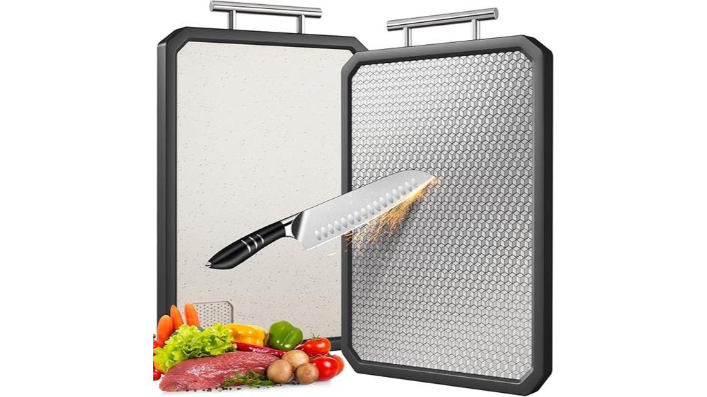 durable dual sided cutting board