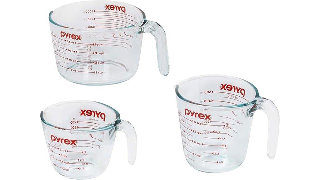 durable glass measuring cups