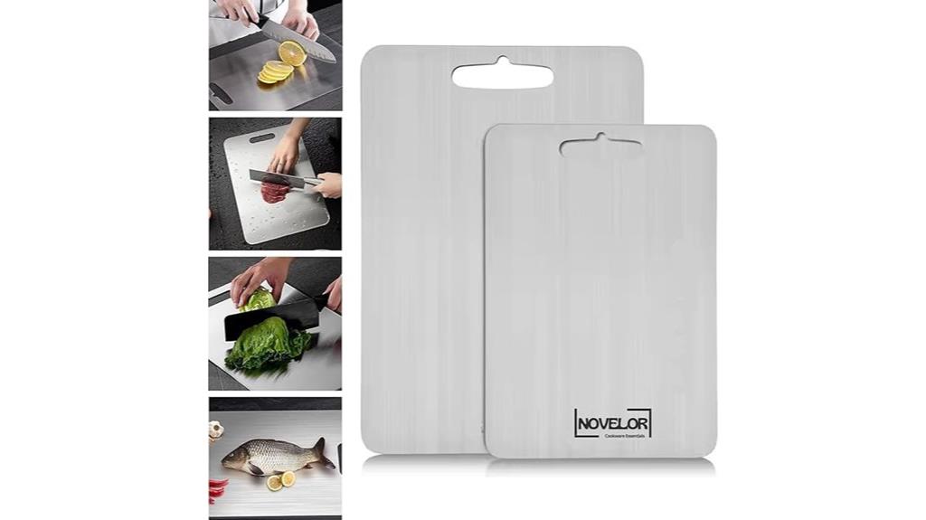 durable stainless steel boards