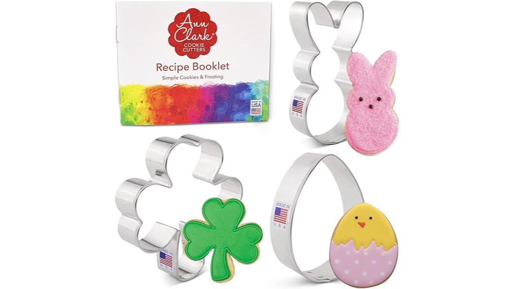 easter and st patrick s cookie cutters
