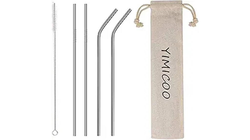 eco friendly stainless steel straws