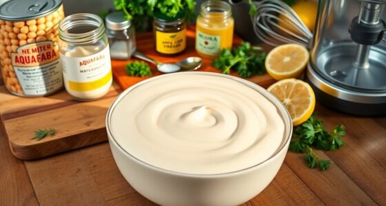 egg free aquafaba mayonnaise recipe