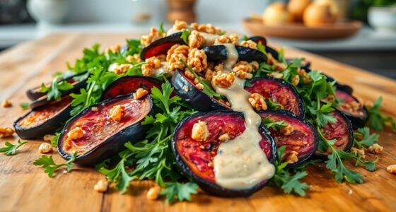 eggplant salad with walnuts