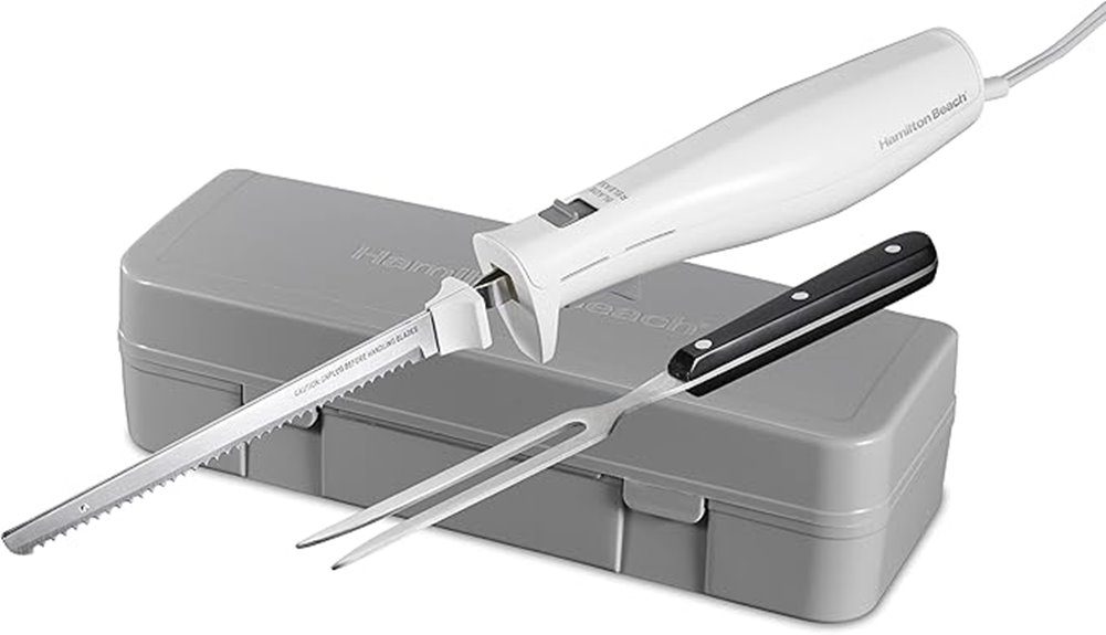 electric carving knife set