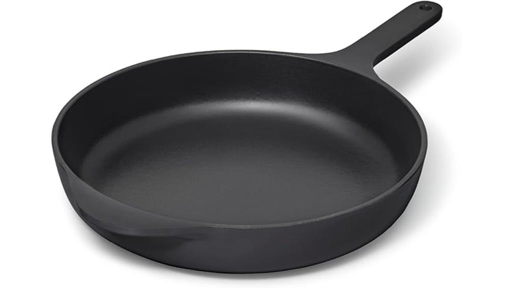 enameled cast iron skillet
