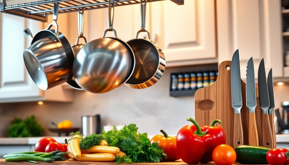 essential kitchen tools selection