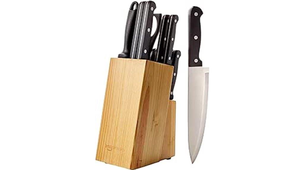 essential knife set included