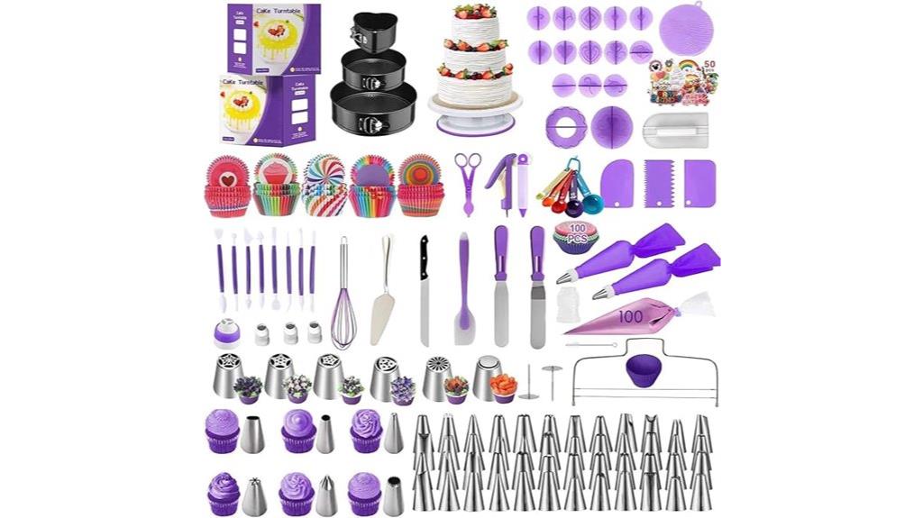 extensive cake decorating kit