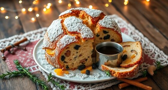 festive fruit filled bread