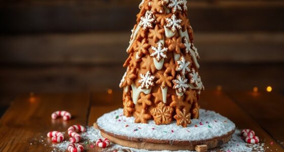 festive holiday gingerbread decoration