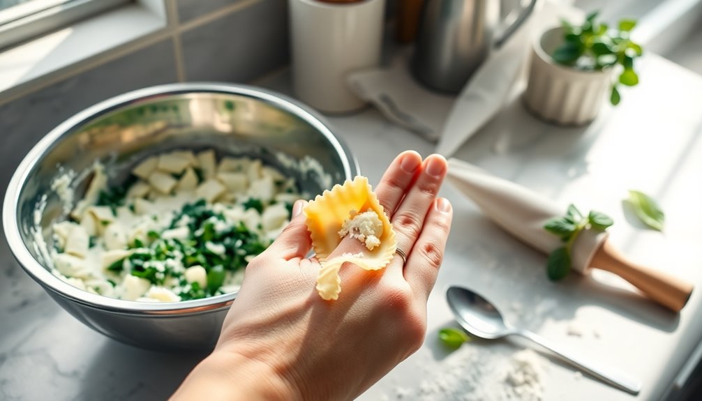 fill manicotti pasta shells