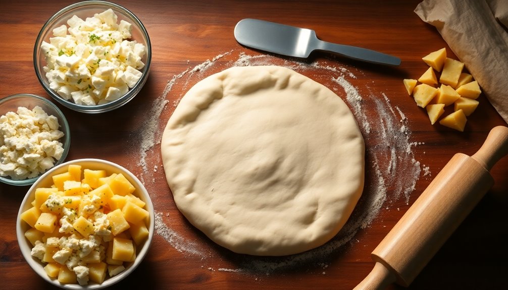 fill with cheese mix