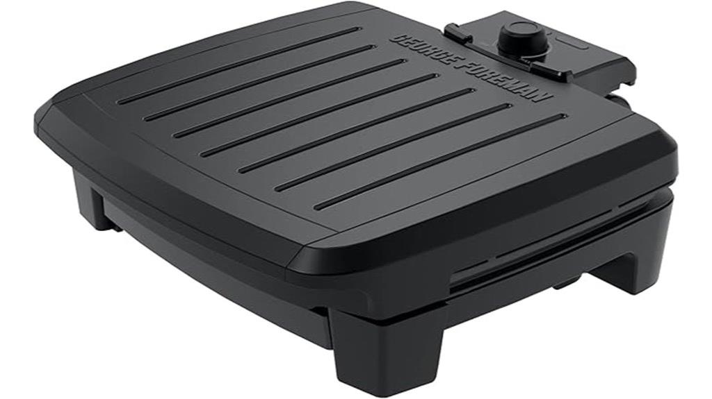 five serving contact grill