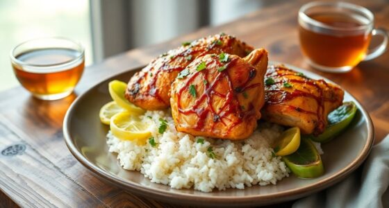 flavorful roasted chicken thighs