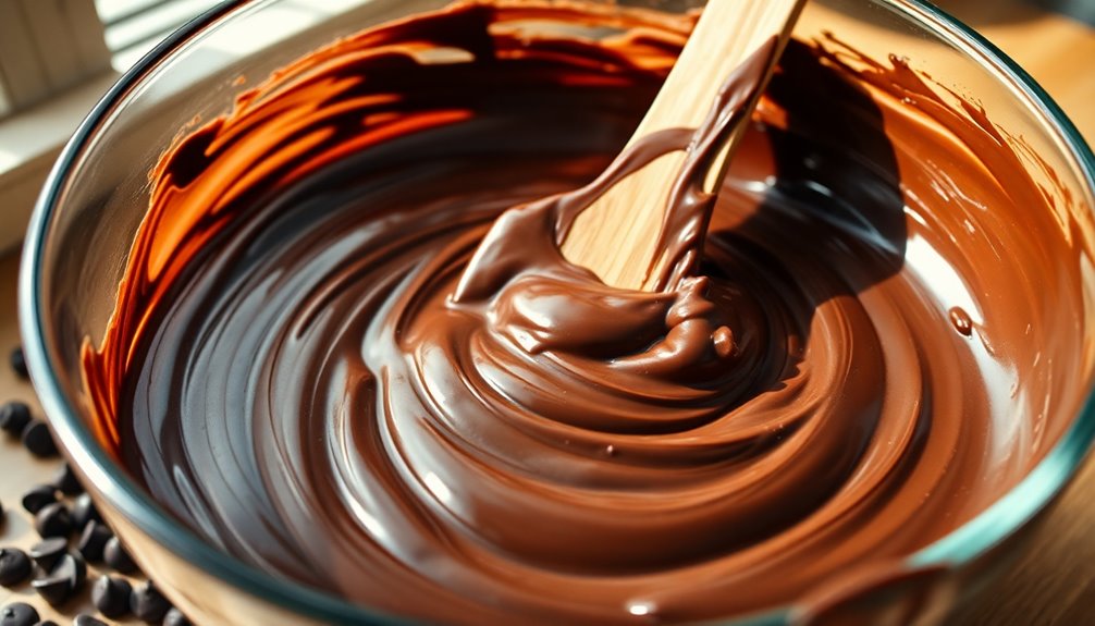 fold in chocolate chips