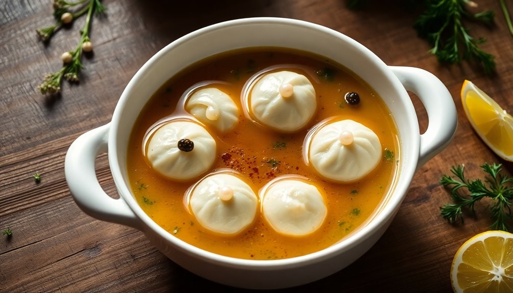 form dumplings into balls