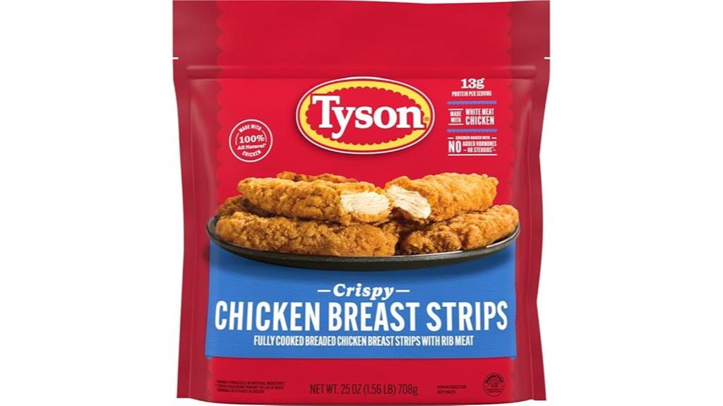 frozen crispy chicken strips