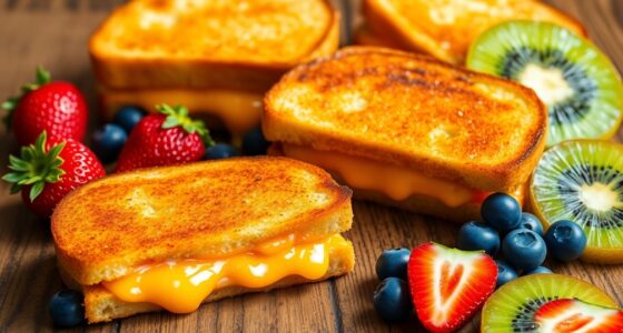 fruity warm sandwich delights