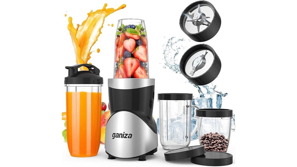 ganiza smoothie blender combo