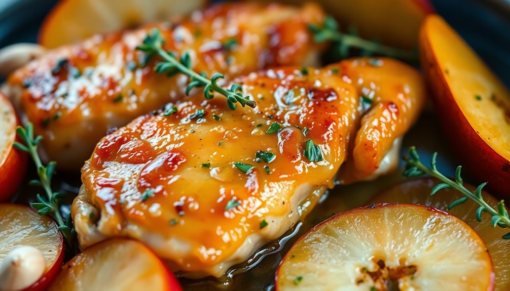 garlic marinated chicken preparation