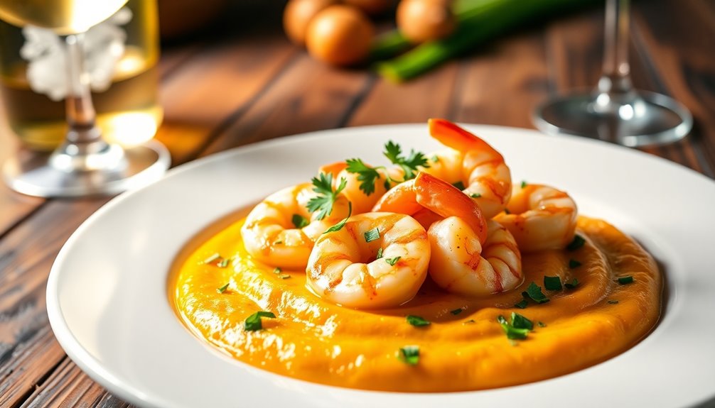 garnish dish with herbs