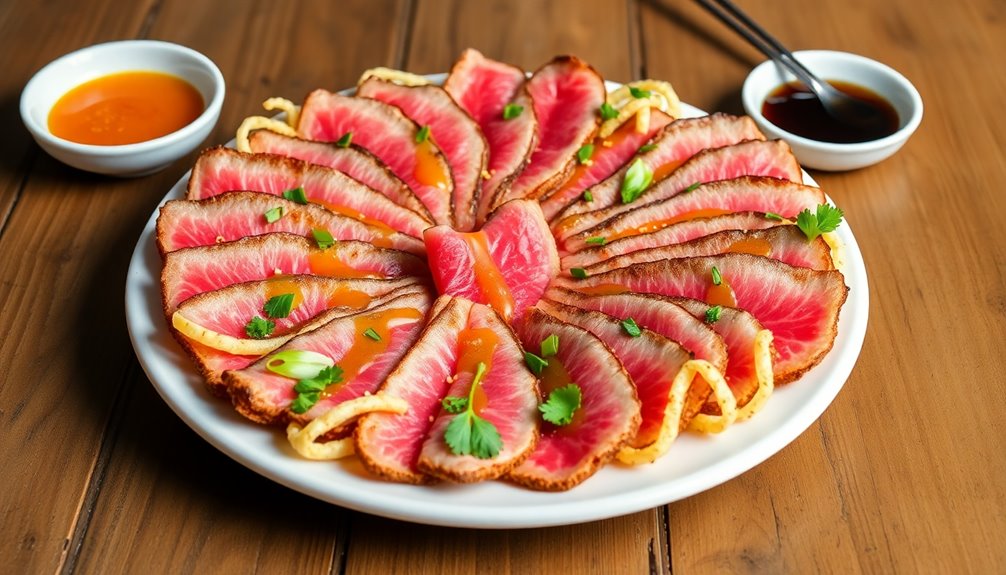 garnish to enhance presentation