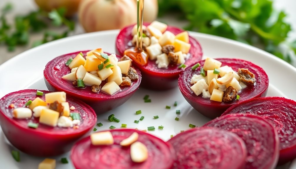 garnish with fresh herbs