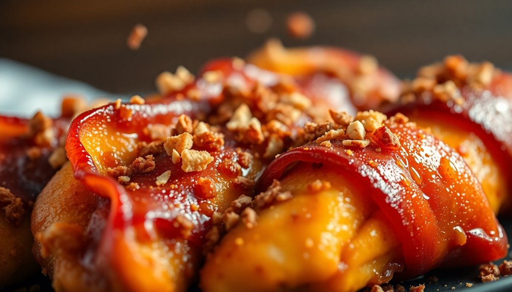 generously add bacon crumbs
