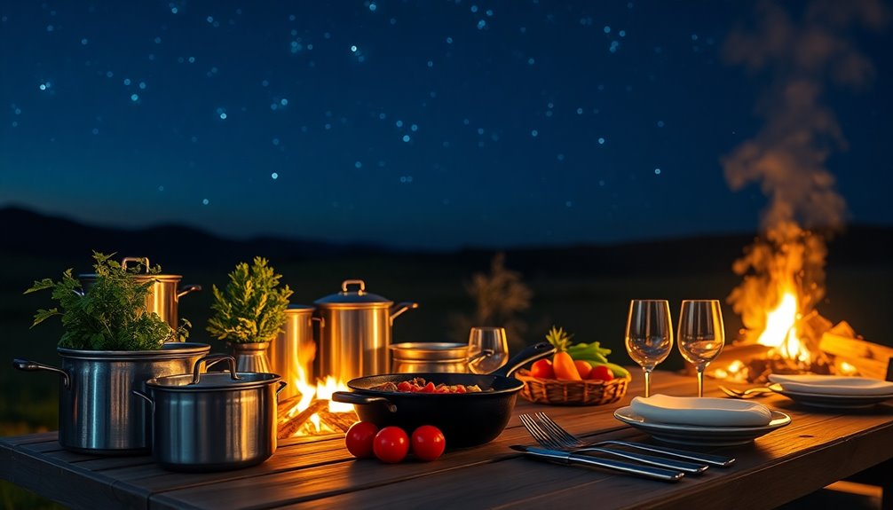 gourmet camping cooking essentials