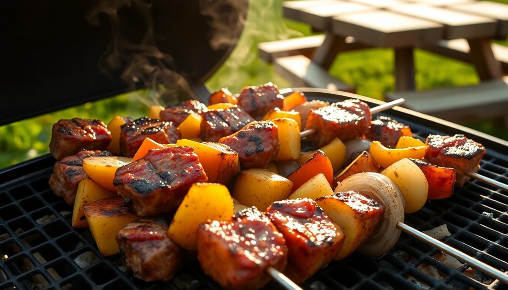 grill to preferred doneness