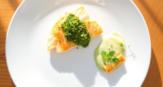 haddock with cucumber gremolata