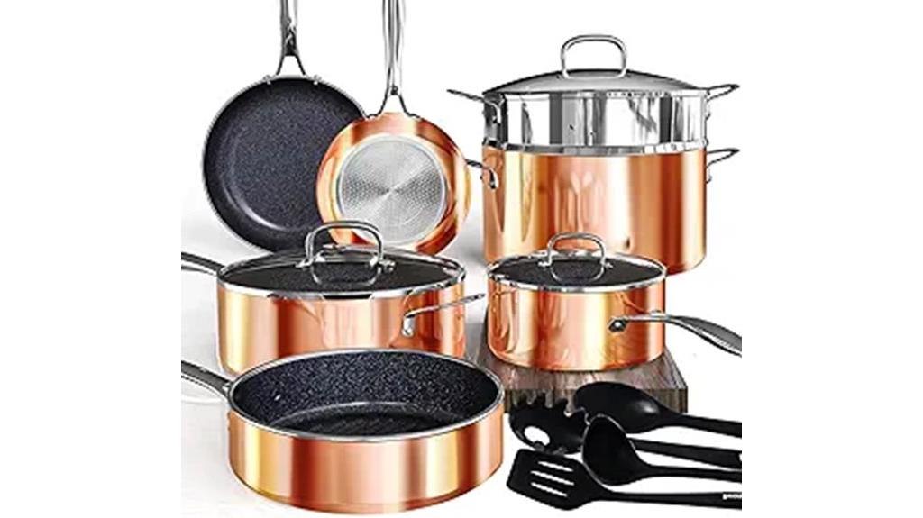 healthy cooking pot set