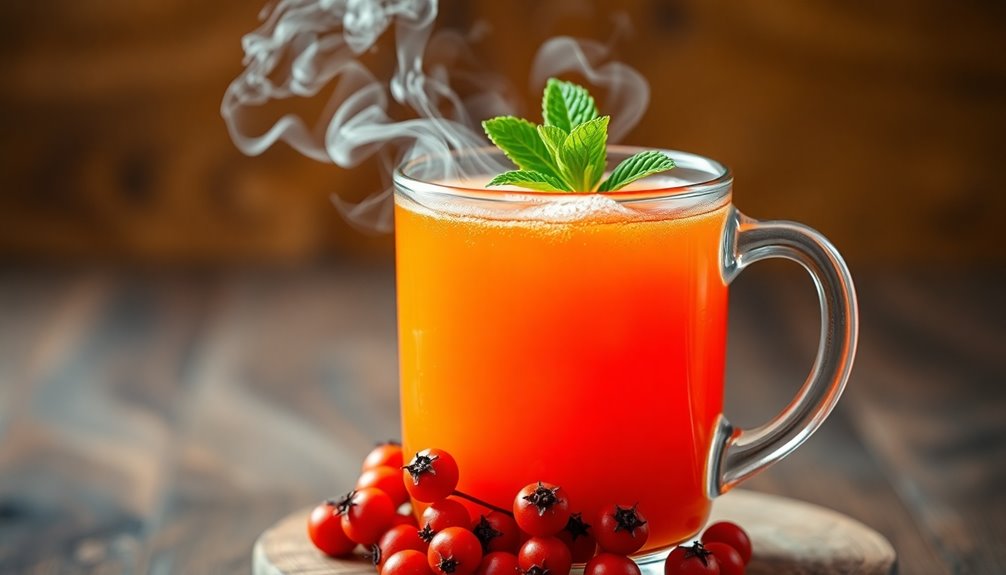 heat sea buckthorn juice