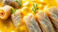 herring rolls mustard marinade