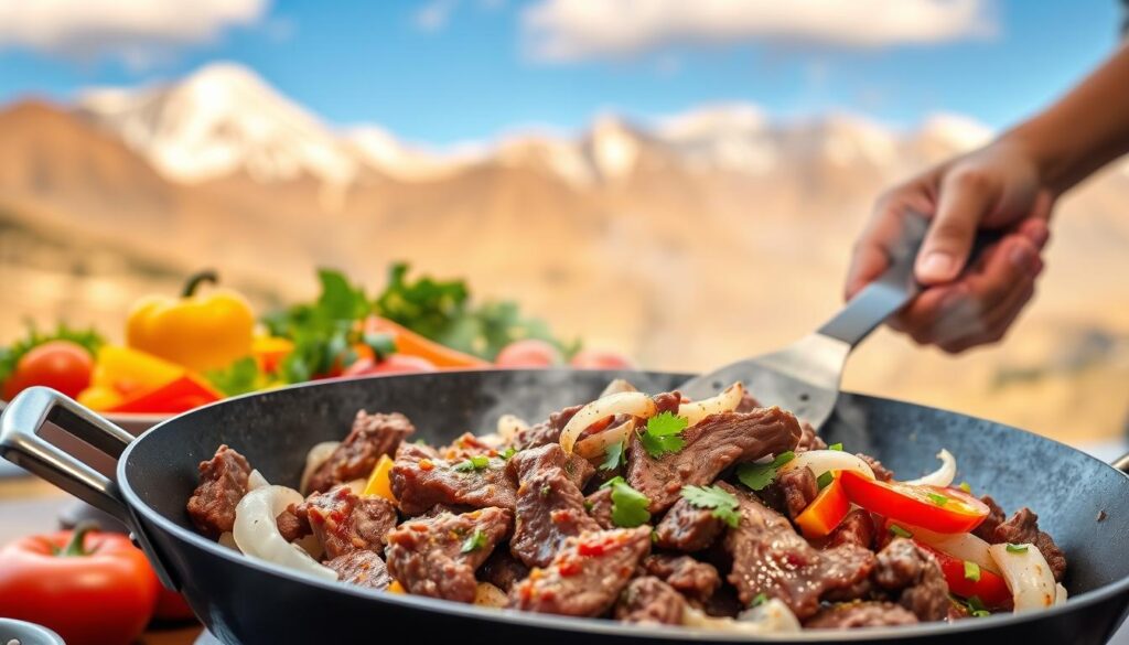 history of lomo saltado