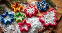 holiday baking cookie cutters