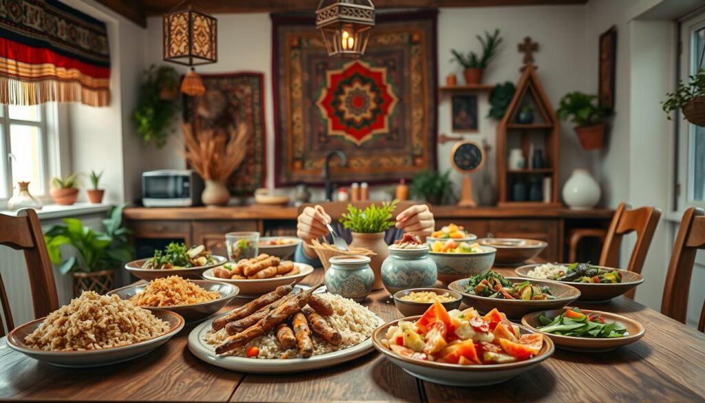 hosting afghan meal