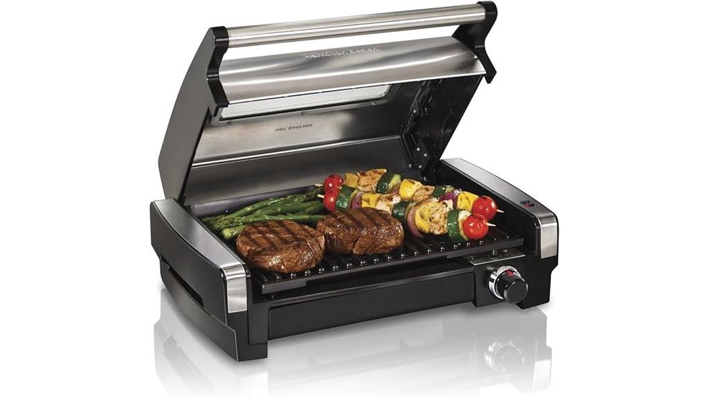 indoor electric grilling machine