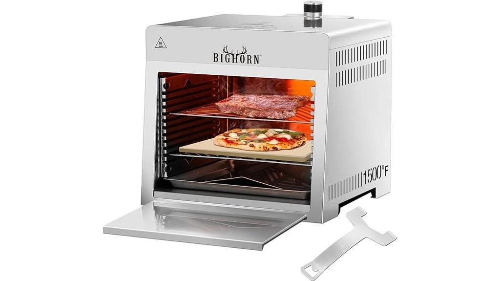 infrared tabletop grill broiler