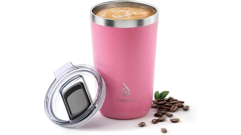insulated travel coffee mug