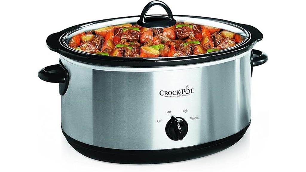 large manual slow cooker