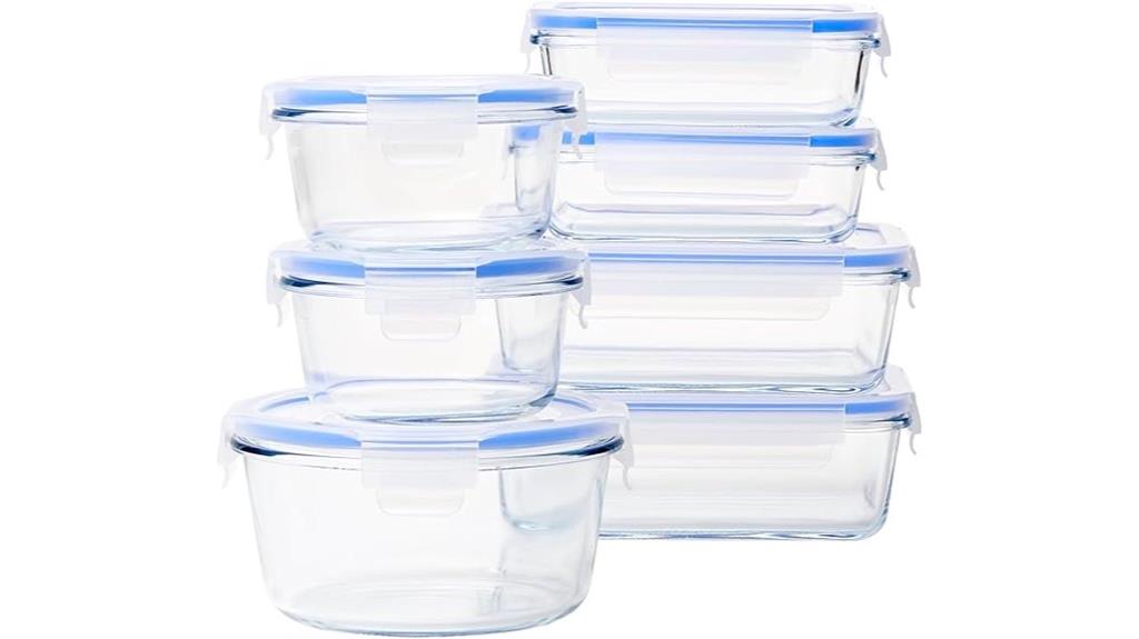 leak proof glass storage containers